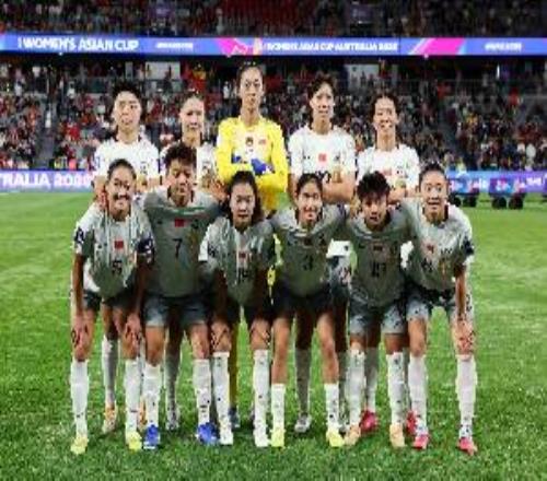 中国女足亚洲杯面对中国台北保持7战全胜,且均实现零封