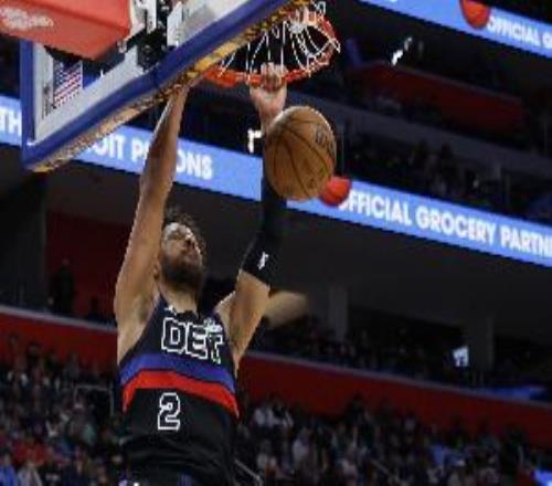 场均24.5分5.6板9.9助！活塞客战奇才坎宁安因左背部挫伤缺阵