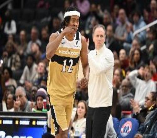 只要能输球大家都有机会！奇才全队六人得分上双沃特金斯也有8分