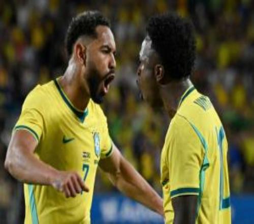 友谊赛巴西31克罗地亚维尼修斯送助攻恩德里克造点+助攻