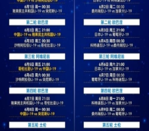 5��31��6��14�����й�U19������������ӽ��������ױ�������