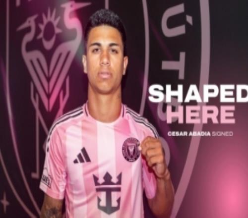 官方：迈阿密国际与青训左后卫阿巴迪亚签署一线队合同