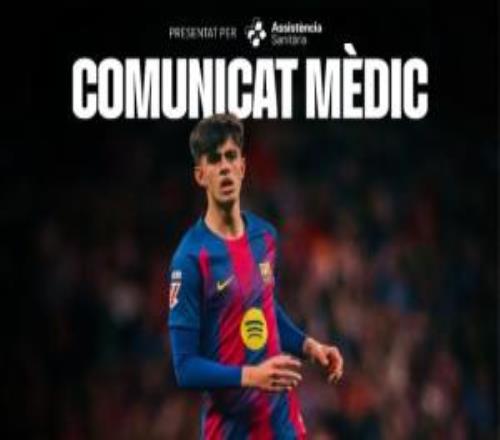 巴萨官方：阿劳霍可以出战欧冠对马竞，贝尔纳尔左脚踝扭伤