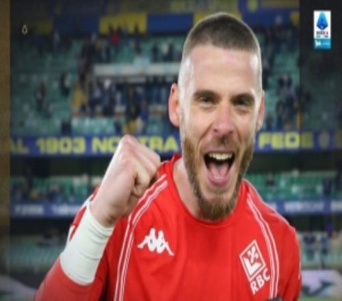 8次扑救全场最多！德赫亚当选佛罗伦萨10维罗纳一役全场最佳