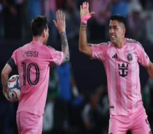 两度落后两度扳平!迈阿密新主场揭幕取平局,梅西苏牙联袂救主