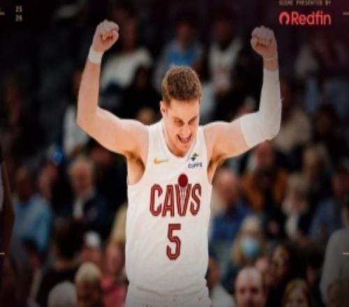 砍下21分3断！骑士发布赢球海报：封面人物萨姆梅里尔