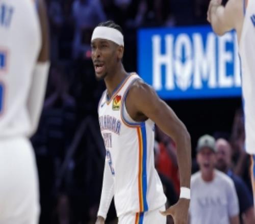 残暴！雷霆连续3场比赛至少赢对手35分NBA历史首队