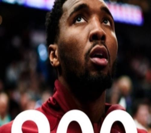 米切尔达成骑士生涯200场20+队史第五人！