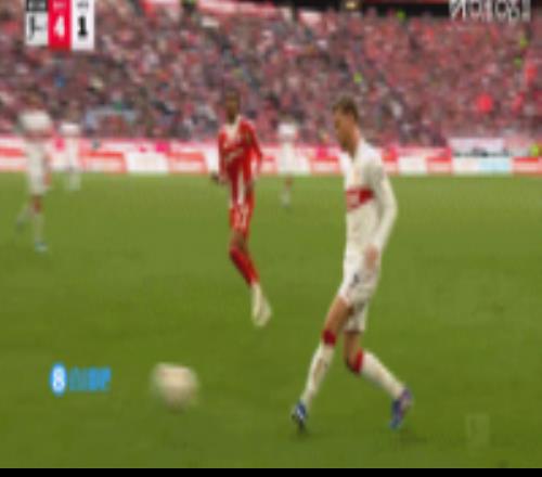 这球帅！切玛轰出世界波，斯图加特扳回一球24落后拜仁