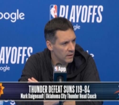 【完整版】戴格诺特：G1是系列赛的开始而不是结束非常尊重狄龙