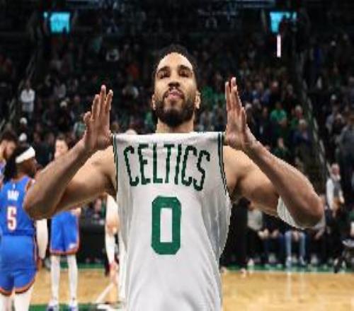 康复王！塔图姆季后赛状态全回半场11中7砍下21分8板4助2断