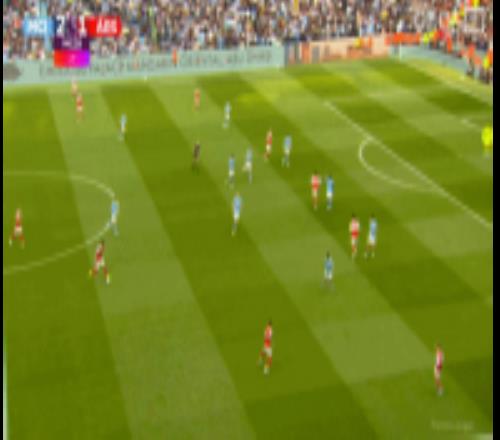 阿尔特塔给跪了！特罗萨德传中，哈弗茨头球击中顶网失绝平良机！