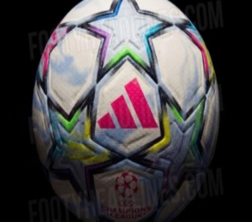 新赛季欧冠联赛阶段官方用球曝光：色彩缤纷，充满活力