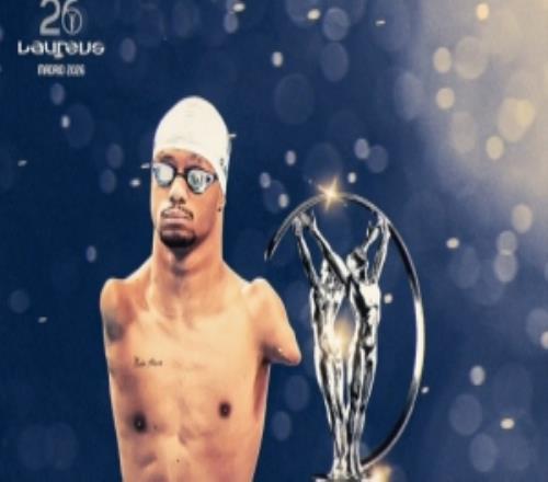 官方：加布里埃尔阿劳霍荣获劳伦斯年度最佳残疾人运动员奖