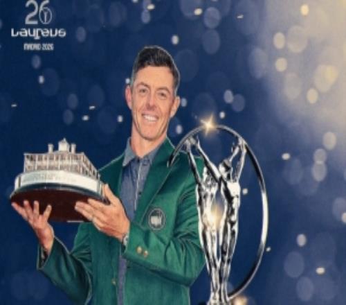 官方：罗里麦克罗伊荣获2026劳伦斯年度最佳复出奖