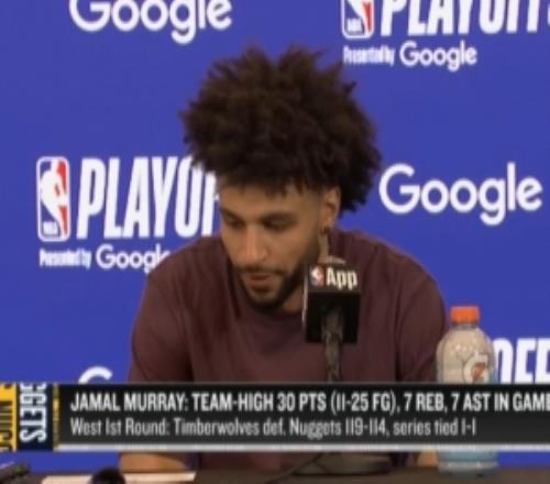 【完整版】穆雷：落后三分我们只需要先得分我们得投进才能赢