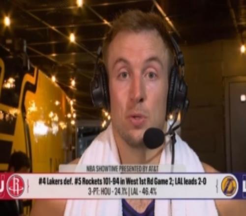 【完整版】肯纳德：詹姆斯帮我建立信心享受在最大舞台上打球