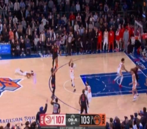 老鹰VS尼克斯裁判报告：最后时刻两次漏吹尼克斯犯规违例