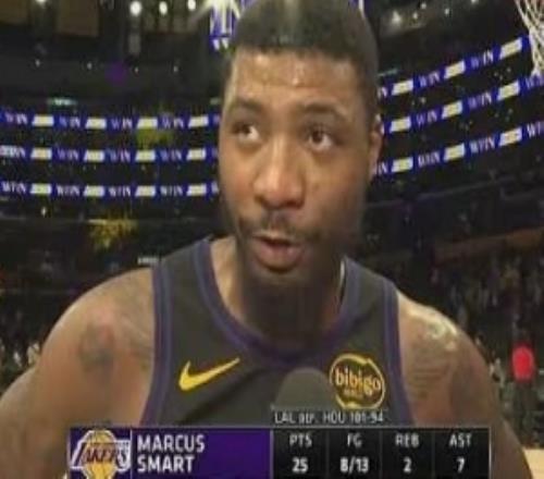 【完整版】斯玛特：胜利是全队努力的结果我们都非常感激詹姆斯