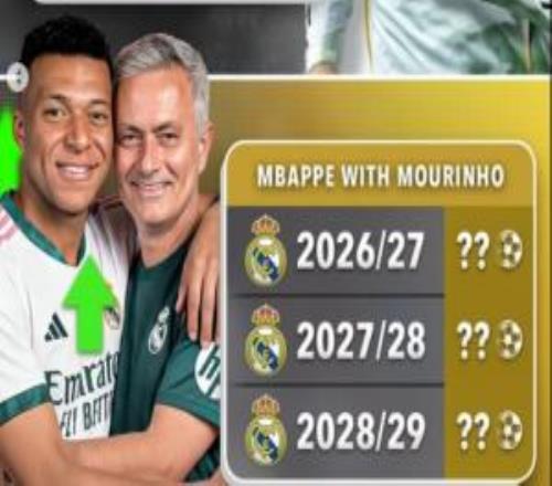 姆总表示赞同外媒称穆帅是皇马新帅热门，姆巴佩本人点赞