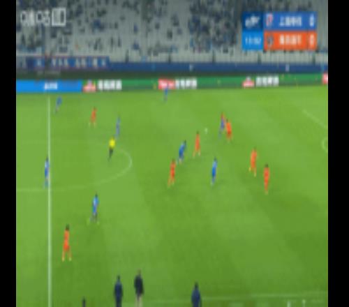 错失良机！陈晋一左路传中，高天意头球攻门太正被扑出