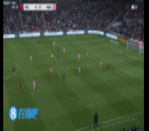 饼喂嘴里也不吃！梅西奔袭制造空档，贝尔特拉梅无人盯防打门偏出