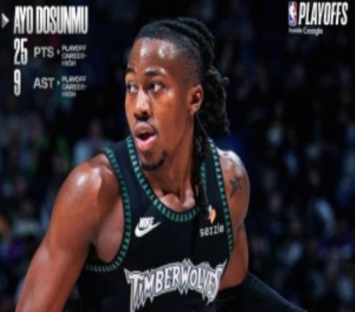 解说：本季的森林狼不仅麦丹进化道苏姆也为他们注入了新的活力