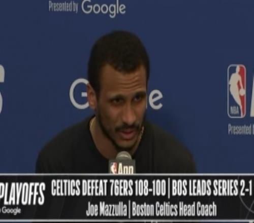 【完整版】马祖拉：我们对VJ的防守很好双探花的经验帮了球队