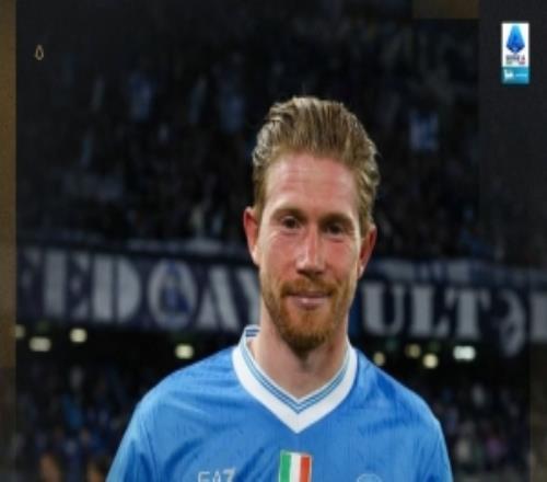 传射建功！德布劳内当选那不勒斯40克雷莫内塞的全场最佳球员