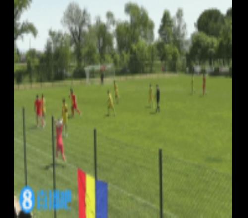 U15国少丢球！罗马尼亚U15后场反击取得进球，U15国少01落后