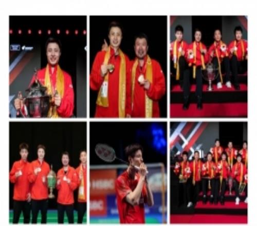 石宇奇社媒：恭喜国羽第12次夺得汤姆斯杯，感谢一切继续努力