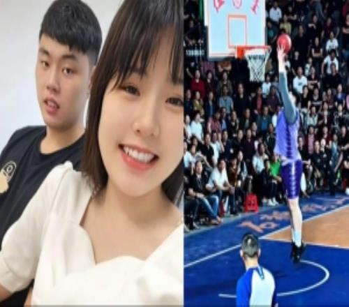 体重280斤！李月汝前男友赵义明野球场随便打对手根本顶不动