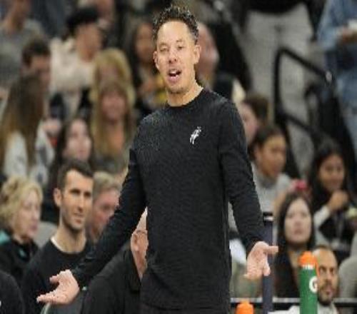 米奇：森林狼打出了自己的风格我们上半场打得犹豫下半场没投进