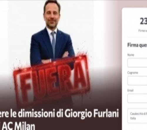 忍无可忍！米兰球迷发起请愿求解雇CEO弗拉尼，已征集数千个签名