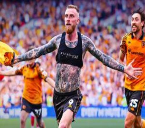 绝杀!赫尔城10米德尔斯堡升入英超麦克伯尼补时制胜
