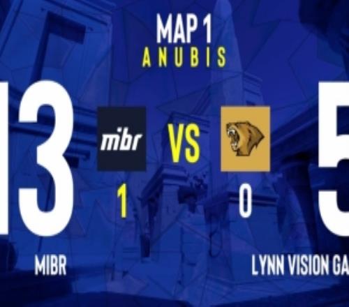 这真没办法！LVG进攻端完全哑火图一不敌MIBR绝活阿努比斯