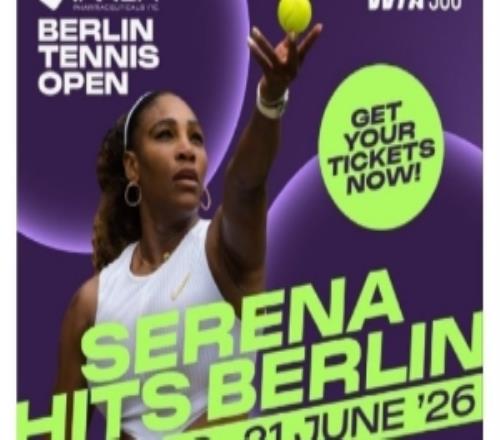 出战单打官方：44岁小威廉姆斯将参加WTA500柏林站