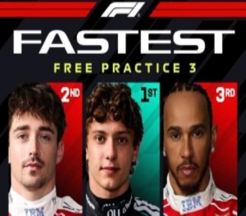 F1摩纳哥站三练：安东内利最快，勒克莱尔、汉密尔顿分居二三