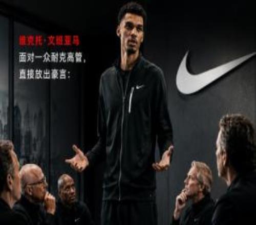 霸气宣言！文班面对一众耐克高管：门面是谁我会让篮球没得选