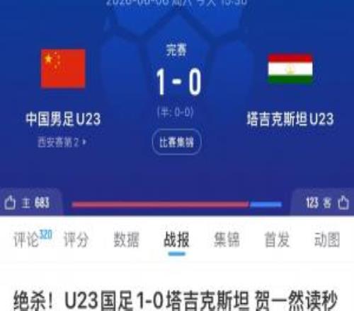 国字号2天3战全胜！U23今日绝杀、U19胜哥伦比亚、国足胜新加坡