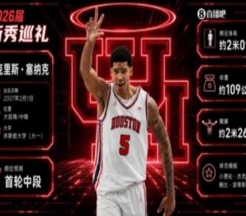 潜力巨大的机动型内线!塞纳克:身体条件出色技术还需打磨