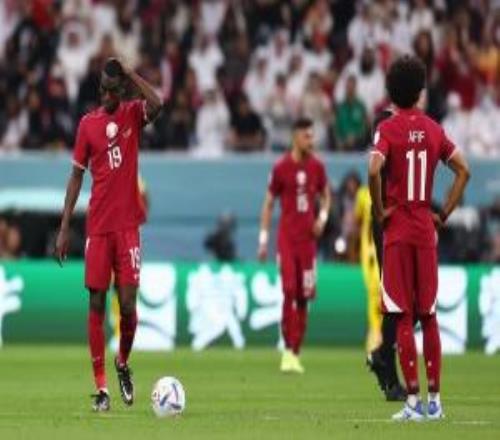 卡塔尔队史前4场世界杯半场均落后,此前仅墨西哥、韩国等4队