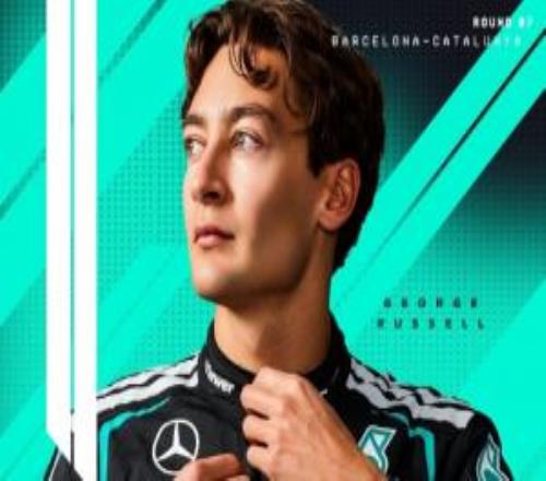 F1巴塞罗那排位赛：拉塞尔夺杆位，汉密尔顿第二，勒克莱尔Q3撞墙