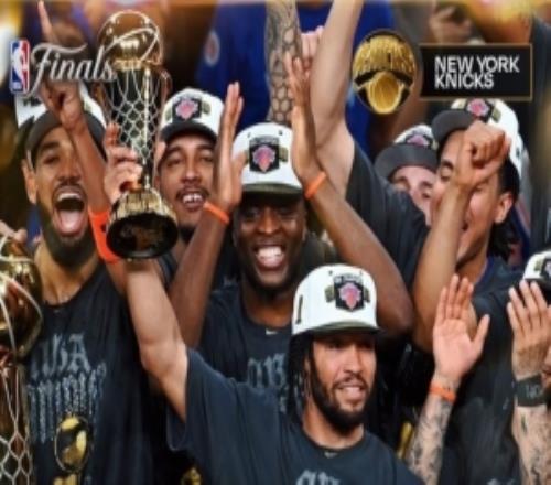 NBA官方发布尼克斯季后赛净胜283分海报:历史性的季后赛征程