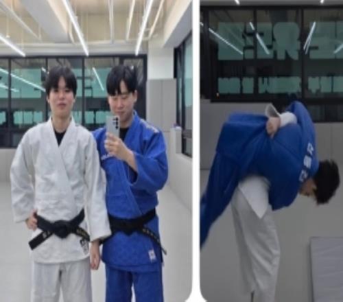休赛期重操旧业Smash练习柔道19年曾得韩国中部60公斤级金牌