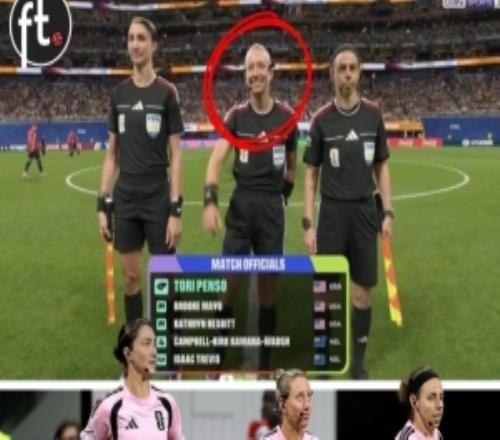 表现如何托里彭索成世界杯第2位女性主裁也是首次全女裁判组