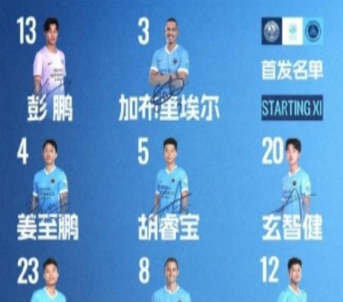 深圳新鹏城客战深圳青年人首发阵容出炉！