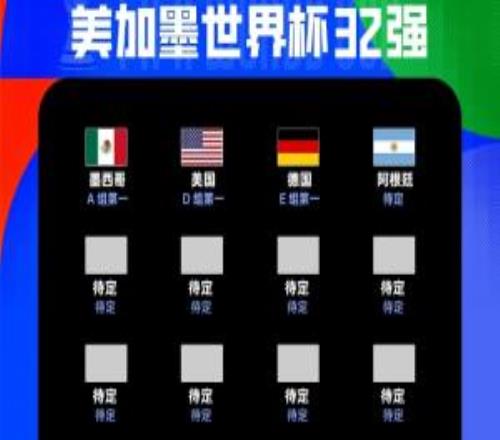 432！本届世界杯已出线4队：阿根廷、德国、墨西哥和美国