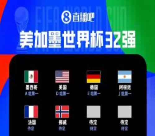 世界杯32强出炉6席：墨美德阿锁头名法挪争头名土耳其等4队出局