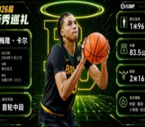 前队记：湖人选卡尔很明智他本应是前20&投篮和防守很出色